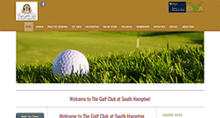 Desktop Screenshot of golfsouthhampton.com